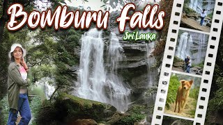 Journey to the widest waterfall in Sri Lanka 😍🌿 - Bomburu Falls (බෝඹුරු ඇල්ල)