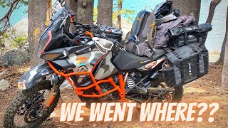 KTM 1290 and 990 go on EPIC MOTOCAMPING ADVENTURE! - Mistakes were made!