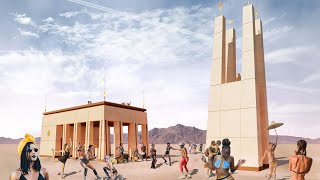 The Solar Shrine - Burning Man 2022