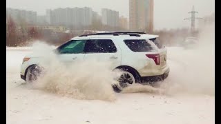 Ford Explorer 5 off road capability snow