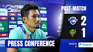 Post Match Interview │ ชลบุรี เอฟซี 2-1 ลำปาง เอฟซี