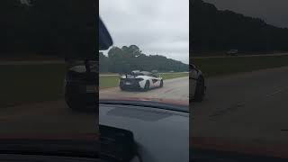 Mclaren 620R on the Highway