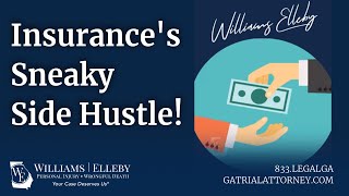 "Subrogation"? Insurance's Sneaky Side Hustle Explained in 60 Seconds! #injurylawyer #williamselleby