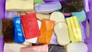 ASMR 🧼Cutting dry soap 🔪Leftovers 🔥🎶🤤Резка сухих обрезков❤️💙💛🤎💚🤍🖤