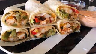 CHEESY CHICKEN TORTILLA WRAP❗CHICKEN TORTILLA WRAP❗TASTY & EASY RECIPE BY RUSTIC FLAVOURS👌💖😍