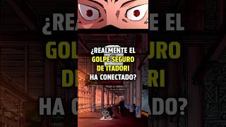 ¿REALMENTE el GOLPE SEGURO de ITADORI HA CONECTADO? #jujutsukaisen #jjk #jjkedit