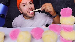 ASMR Trying MOCHI for the first time | Sticky