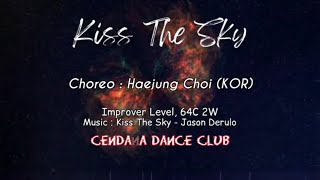 Kiss The  Sky - Line Dance//Demo//Choreo: Haejung Choi (KOR) - June 2024