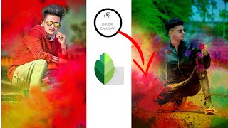 Snapseed - Holi Photo Editing 1 Tricks || Special Holi Photo Editing 2021 - Snapseed