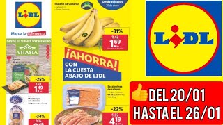 🤩 PRÓXIMA SEMANA 👍 LIDL FOLLETO | Ofertas y Promociones | De 20/01 Hasta El 26/01