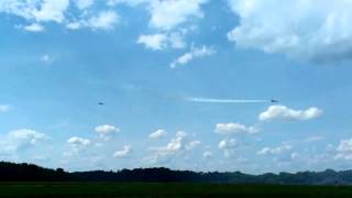 Blue Angels formation break