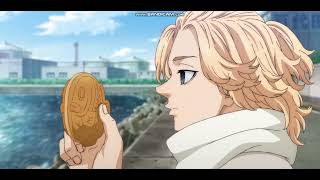 Tokyo Revengers (Season 3 English Subbed) Mikey sings while holding his Taiyaki fish!