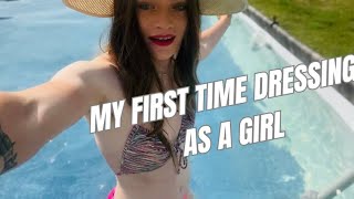 How i started Crossdressing- bikini outfit