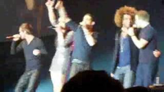 X Factor Tour - Group Song - Starting Something/Please Don't Stop the Music - Manchester (Sun)