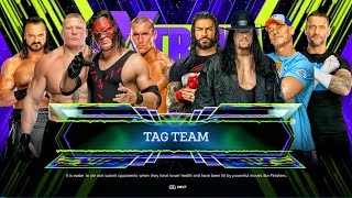 Brother Vs Brother - Team Kane Vs Team Undertaker - Tag Team Match | WWE 2k24