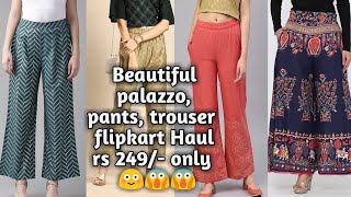 Beautiful plazzo, pants & trouser rs 249/- | flipkart Haul | shorts