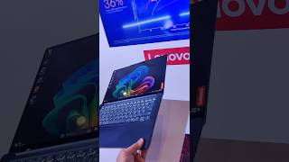 Lenovo Yoga laptop with Snapdragon X Elite CPU and AI #snapdragon