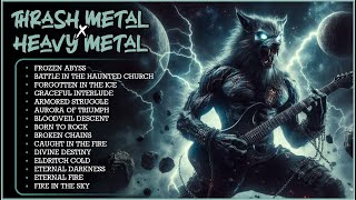 Best Heavy Metal Mix thrash metal Playlist Music | Powerfull Hard Rock Metal Mix