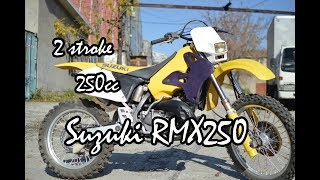 Suzuki RMX250 Dirtbike Walk around