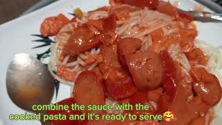 Perfect recipe for 500g SPAGHETTI || SPAGHETTI RECIPE