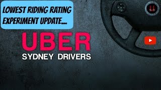 Lowest rider rating experiment update