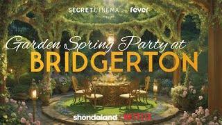 Bridgerton Garden Party in Spring ✨I Bridgerton Music & Spring Garden Ambience |Study, Relax & Sleep