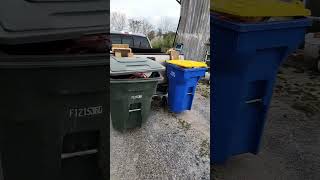 trash can hauler #trash #trashcan #diy #homemade