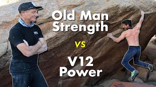 Old School vs New School Rock Climbing Showdown - Redemption of Andrew Rock pt2 - A Bouldering Story