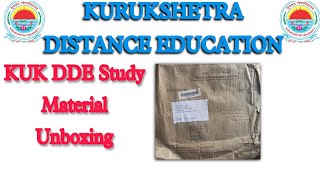 Kurukshetra Distance Education / Study Material Unboxing KUK Study Material kaisa hota ! Trading ||