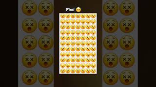 Find odd emoji#shorts#viral