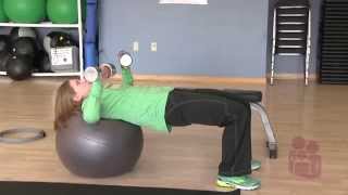 Dumbbell Chest Press - Wellness Wednesday