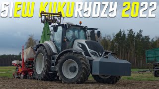 ☆Siew Kukurydzy 2022 na GPS☆Valtra t174&Kuhn Maxima 3Ts☆Usługi rolnicze Janusz Zakrzewski☆MF Team