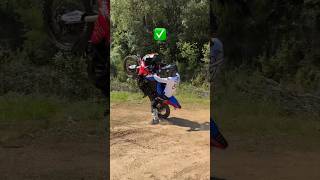 CRAZY WHEELIE AFRICA TWIN 😳