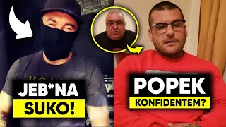 OSTRY KONFLIKT POPKA Z POMIDOREM! "JEBANA S*KO" POPEK KONFIDENTEM?!