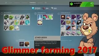 destiny best glimmer farm 2017