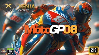 MotoGP '08 - Xbox 360 Xenia Gameplay [Full HD] R5600x + 4070 ti