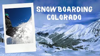 Snowboarding in Colorado (Copper Mountain, A-Basin and Aspen Snowmass)