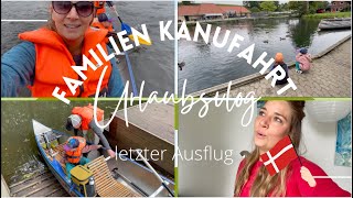 KANUFAHRT von Ry l Dänemark Urlaub l LETZTER Ausflug l HelloCathi