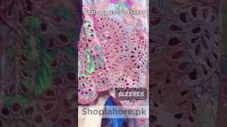 Embroidered with digital print luxury wear lawn 3pcs stitched suit #youtubeshorts #shirt