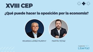 "No podemos tener un gobierno débil que no pueda gobernar" @RicardoLopezMurphyOficial y Martín Tetaz