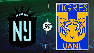 PARTIDAZO TOTAL DE CONCACAF: GOTHAM FC Y TIGRES IGUALARON 4 A 4 EN VIVO POR FALSO NUEVE 🔴