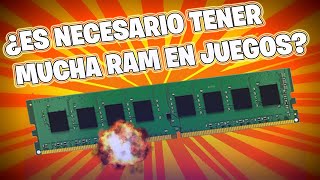 ¿Para que sirve la memoria RAM? ¿influye en los juegos?