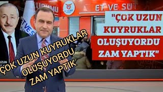 Fox tv canlı "Çok uzun kuyruklar oluşuyordu zam yaptık"