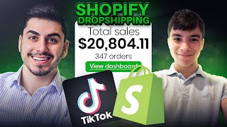 Shopify Dropshipping: 0-$20,804 In 20 Days | Case Study (15 Years Old!)