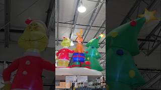 Grinch and Max Inflatable at Costco #christmas #decoration