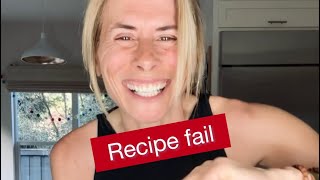 Recipe failure 🤣