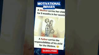 Roles of Mother and Father | Contributions of mothers and fathers | Motivational Video #shorts