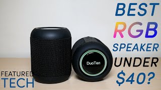 DuoTen E7 RGB Wireless Speaker | Unboxing + Review | Best $35 RGB Speaker? | Featured Tech (2021)