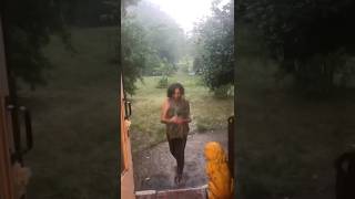 Dancing in the rain