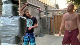 Training The Son Ho To Fight With Swords